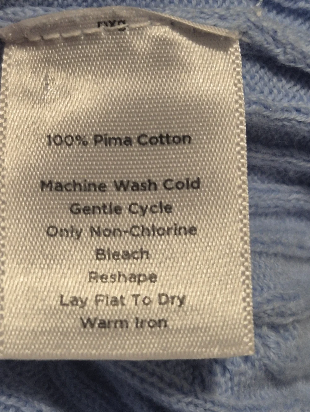 Talbots Light Blue Cable Knit V-Neck Short Sleeve Cardigan...Size:L